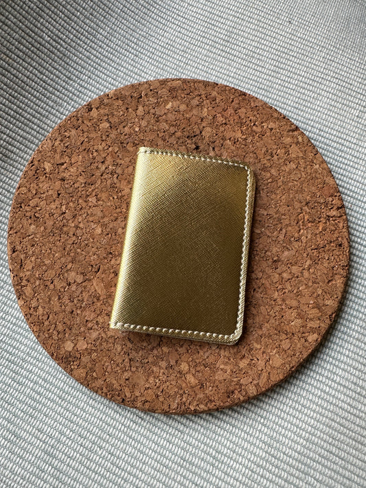 GOLD CARD HOLDER