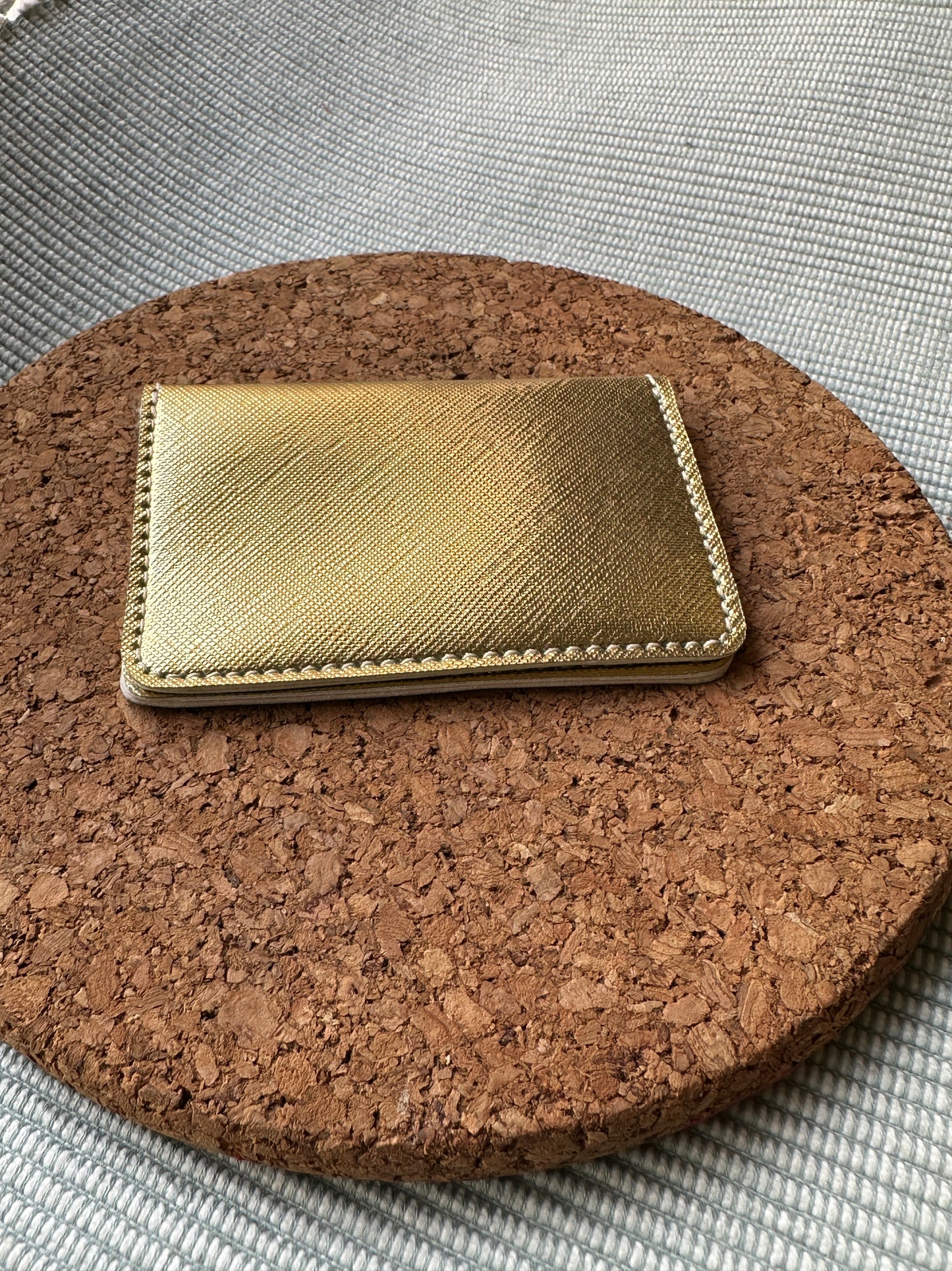 GOLD CARD HOLDER