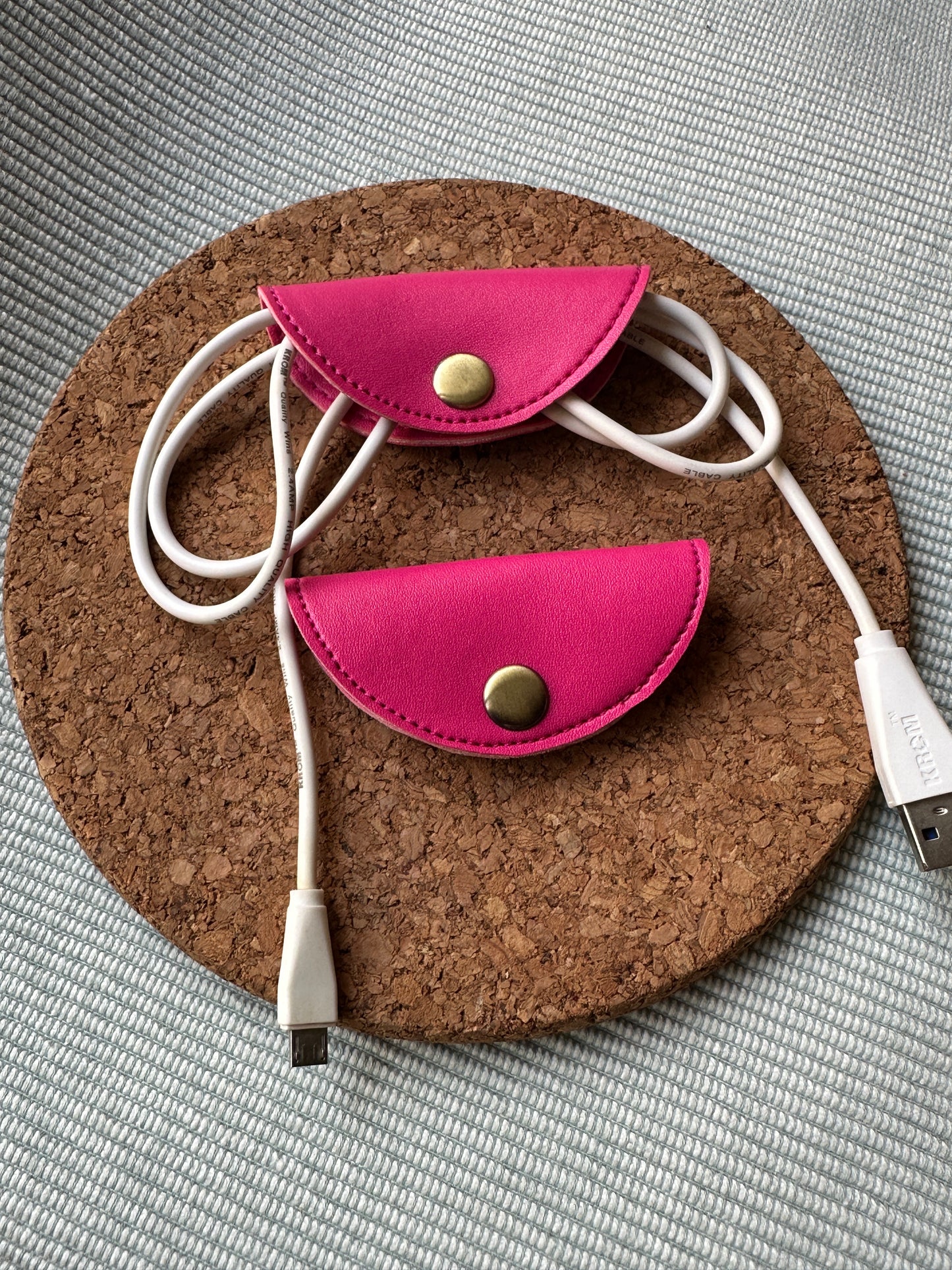 PINK CORD HOLDERS