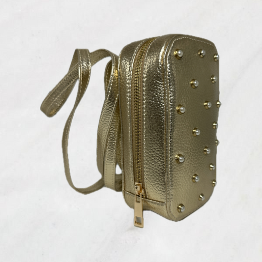 GLEAM PEARL STUDDED MOBILE SLING