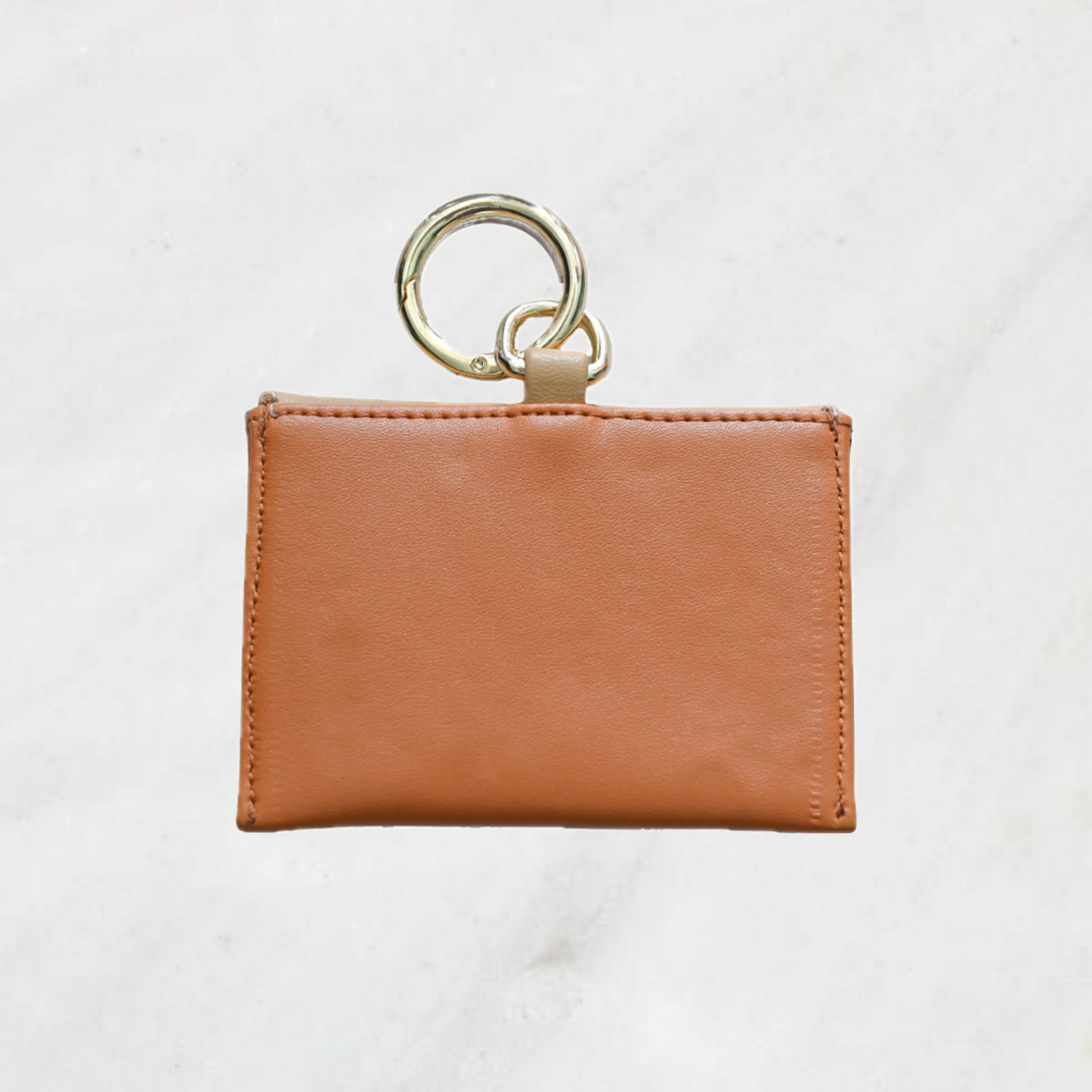 TAN MINI COIN POUCH