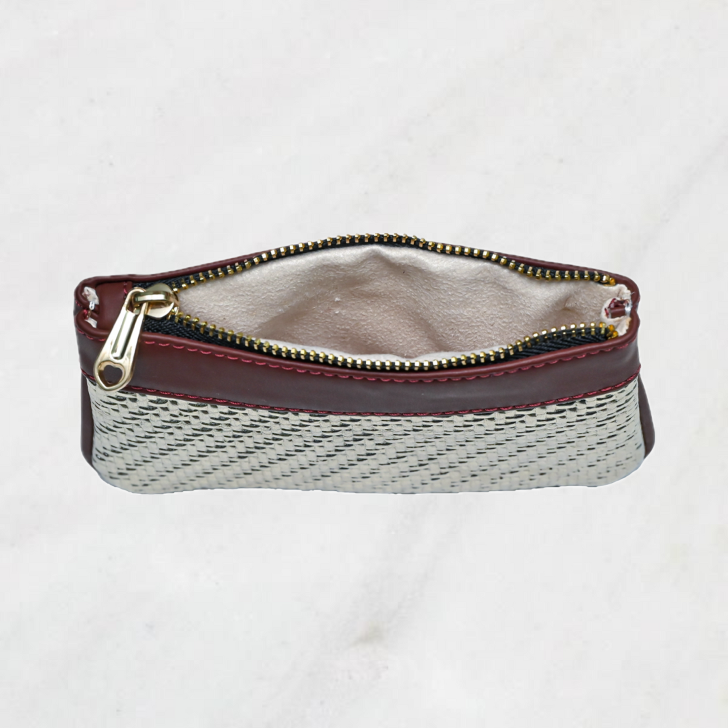 SILVER PETITE POUCH